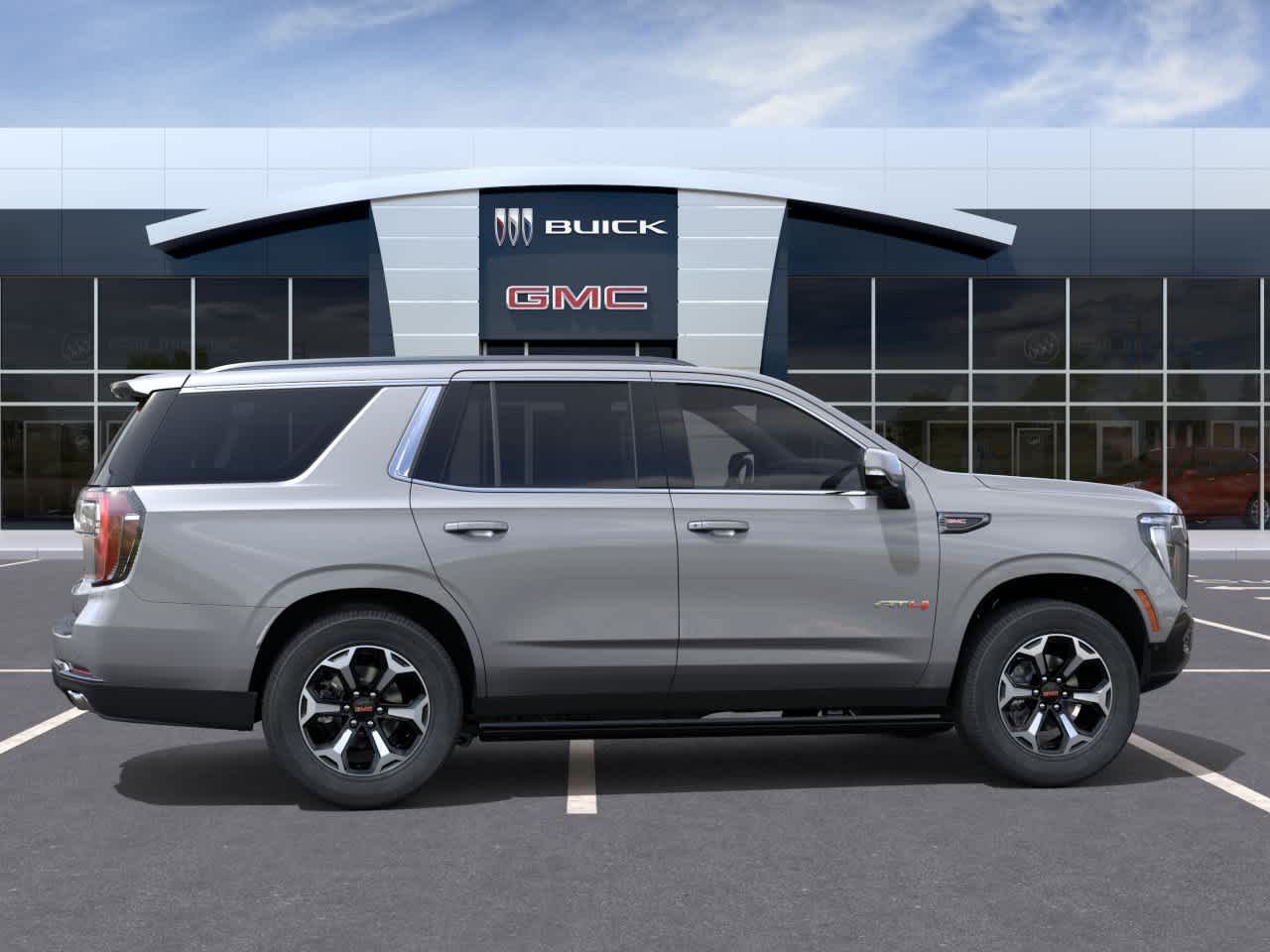 2026 GMC Yukon AT4 Ultimate Sterling Metallic at Texan GMC Buick