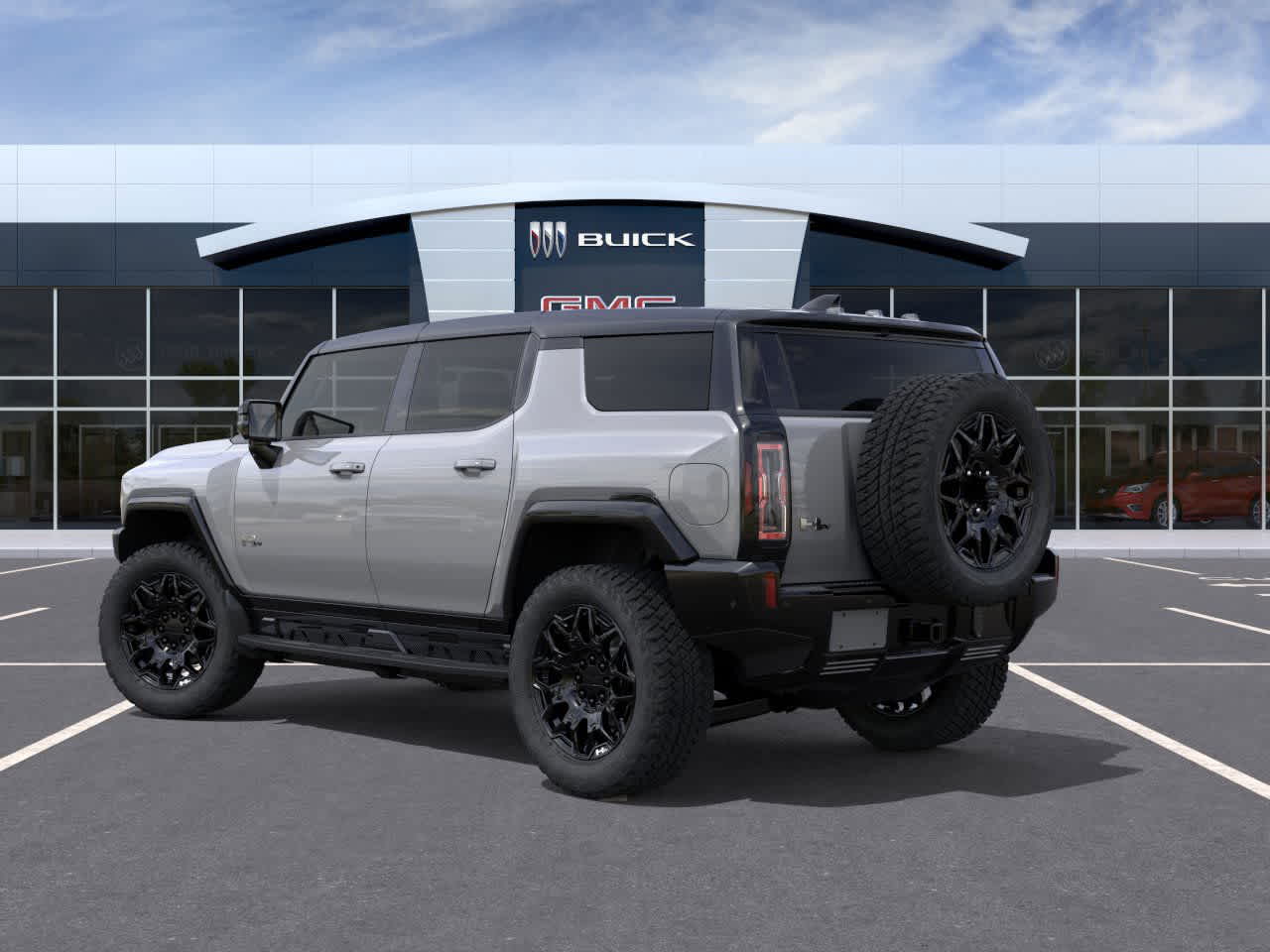 2026 GMC HUMMER EV SUV 2X Meteorite Metallic (Gray) at Group 1 GMC Buick South