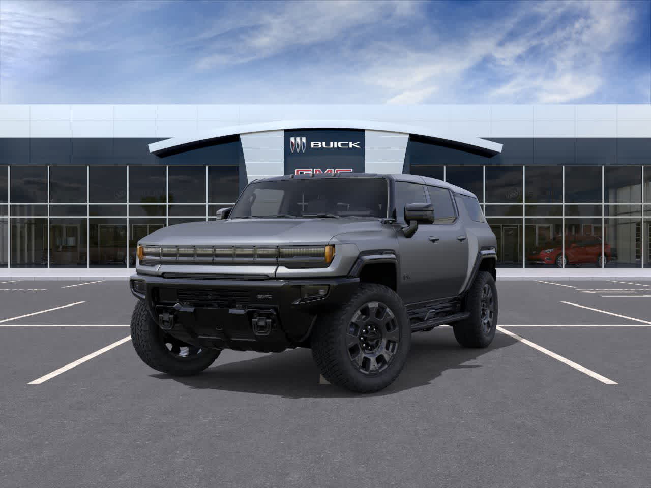 2026 GMC HUMMER EV SUV 3X Magnus Gray Matte at Group 1 GMC Buick South