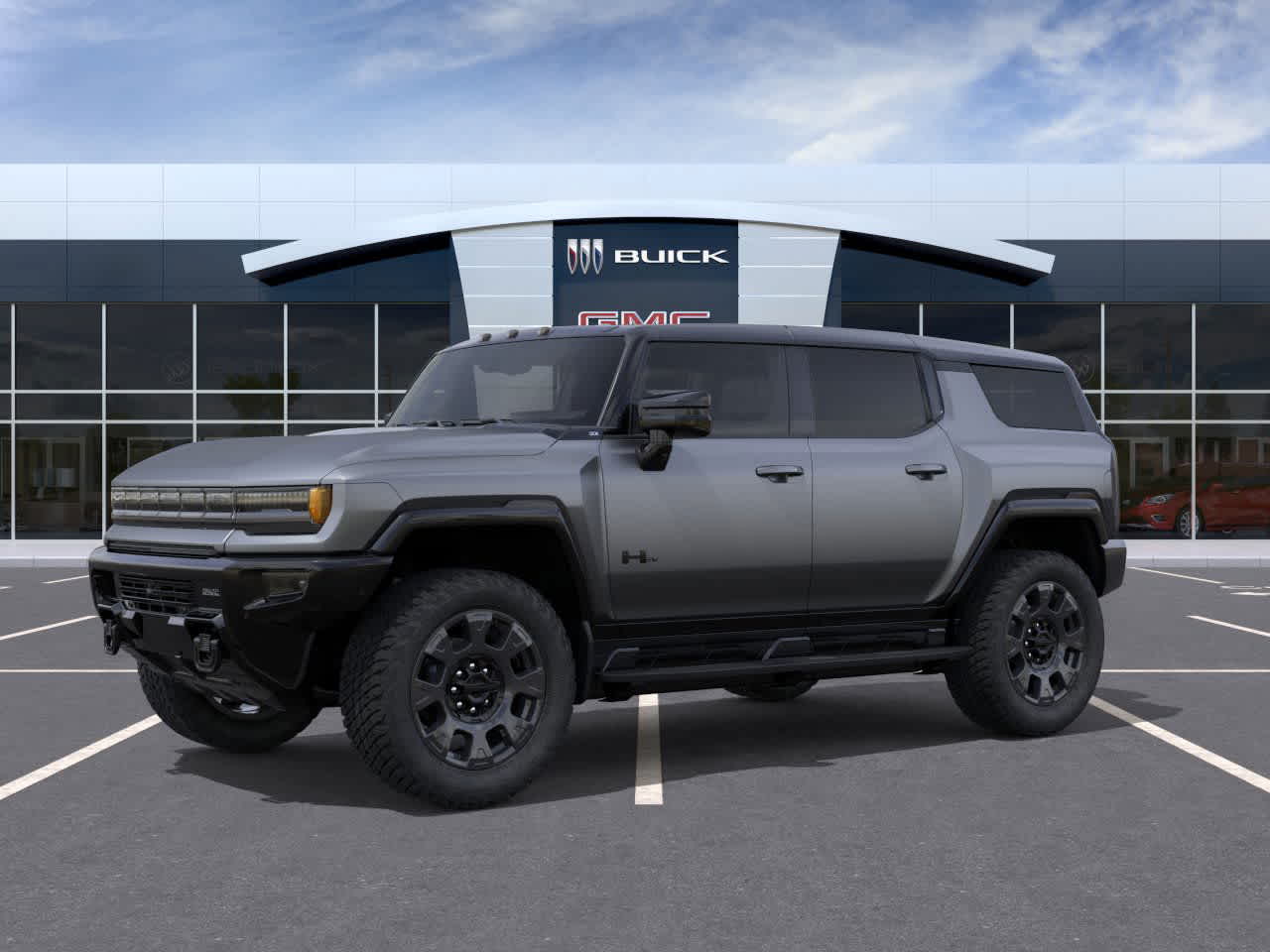 2026 GMC HUMMER EV SUV 3X Magnus Gray Matte at Group 1 GMC Buick South