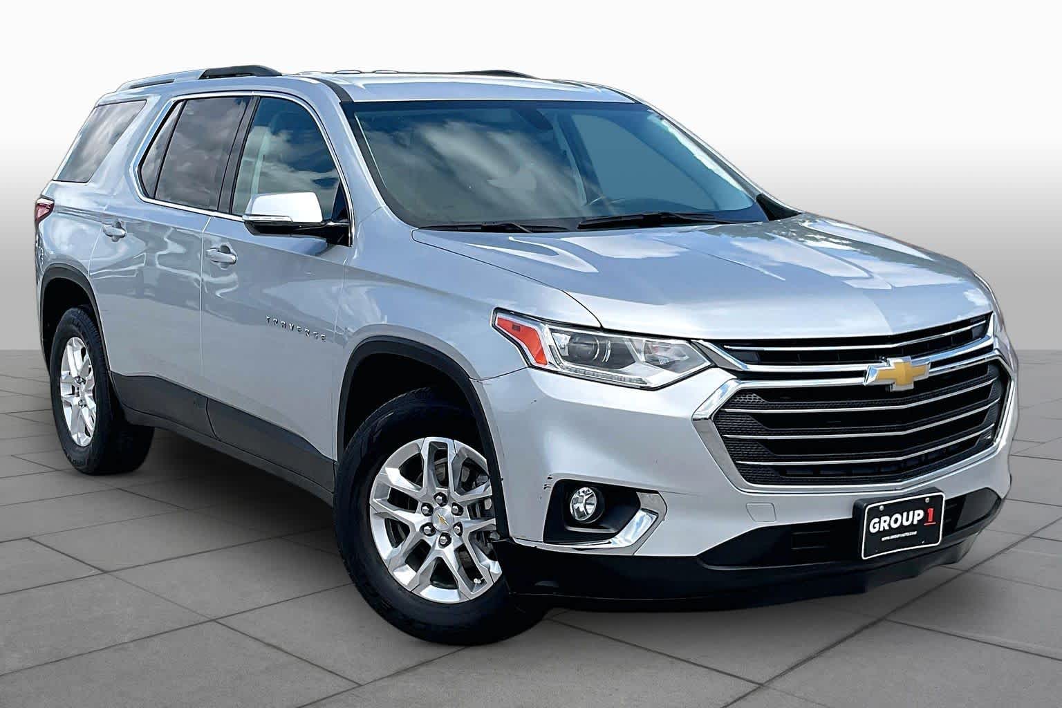 2018 Chevrolet Traverse LT Cloth Silver Ice Metallic at Westside Kia
