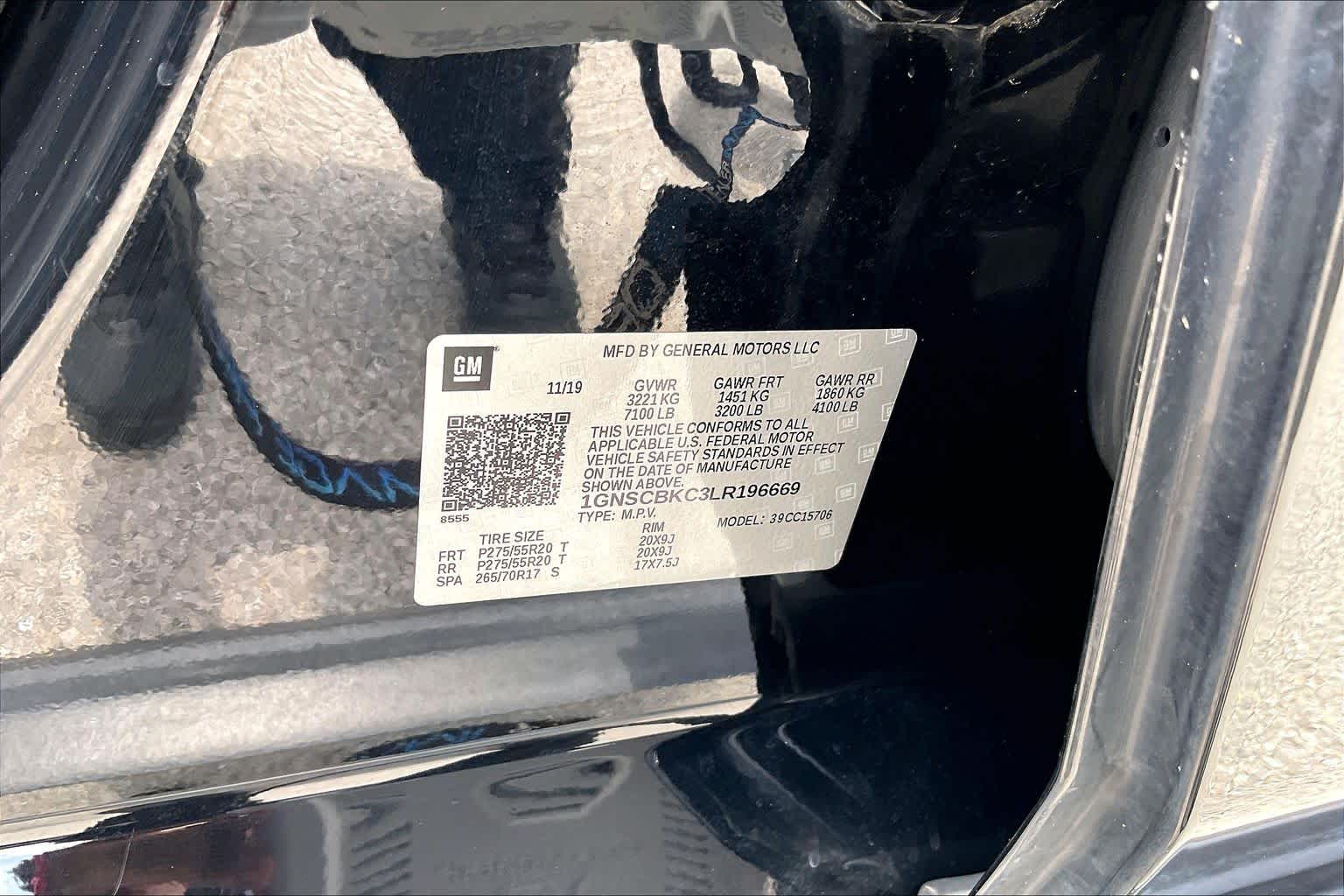 2020 Chevrolet Tahoe LT Black at Turner Chevrolet