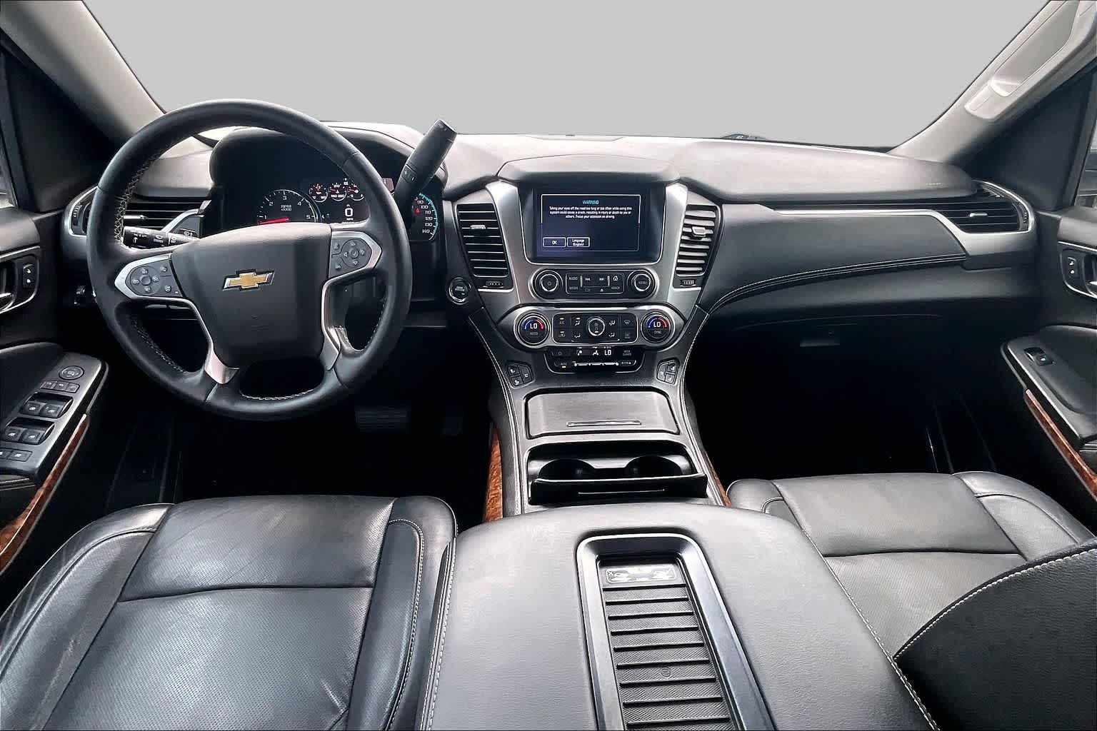 2016 Chevrolet Tahoe LTZ Iridescent Pearl Tricoat at AutoNation Chevrolet Gulf Fwy