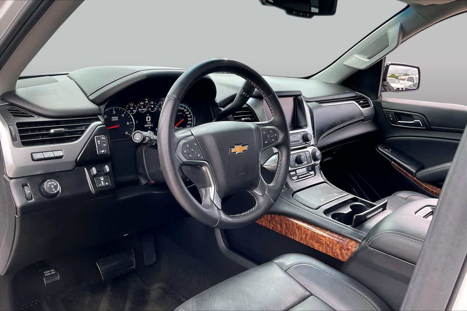 2016 Chevrolet Tahoe LTZ Iridescent Pearl Tricoat at AutoNation Chevrolet Gulf Fwy