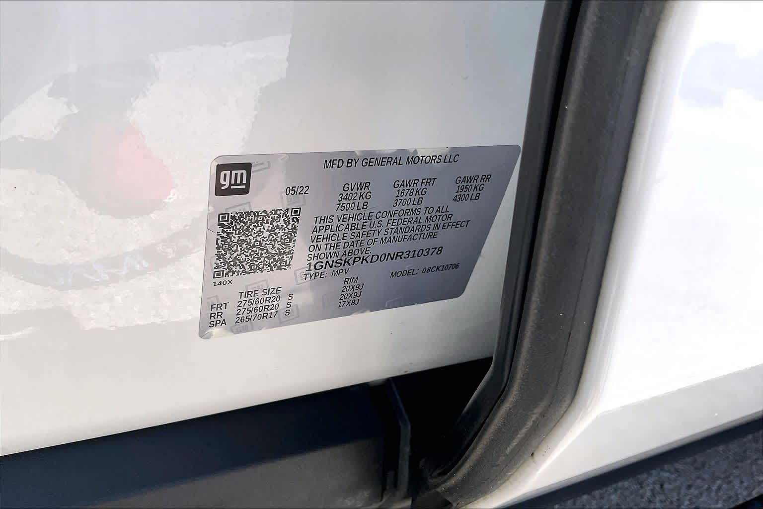 2022 Chevrolet Tahoe Z71 Iridescent Pearl Tricoat at Lone Star Chevrolet