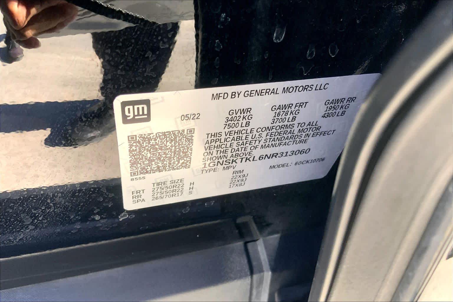 2022 Chevrolet Tahoe High Country Black at Group 1 GMC Buick South