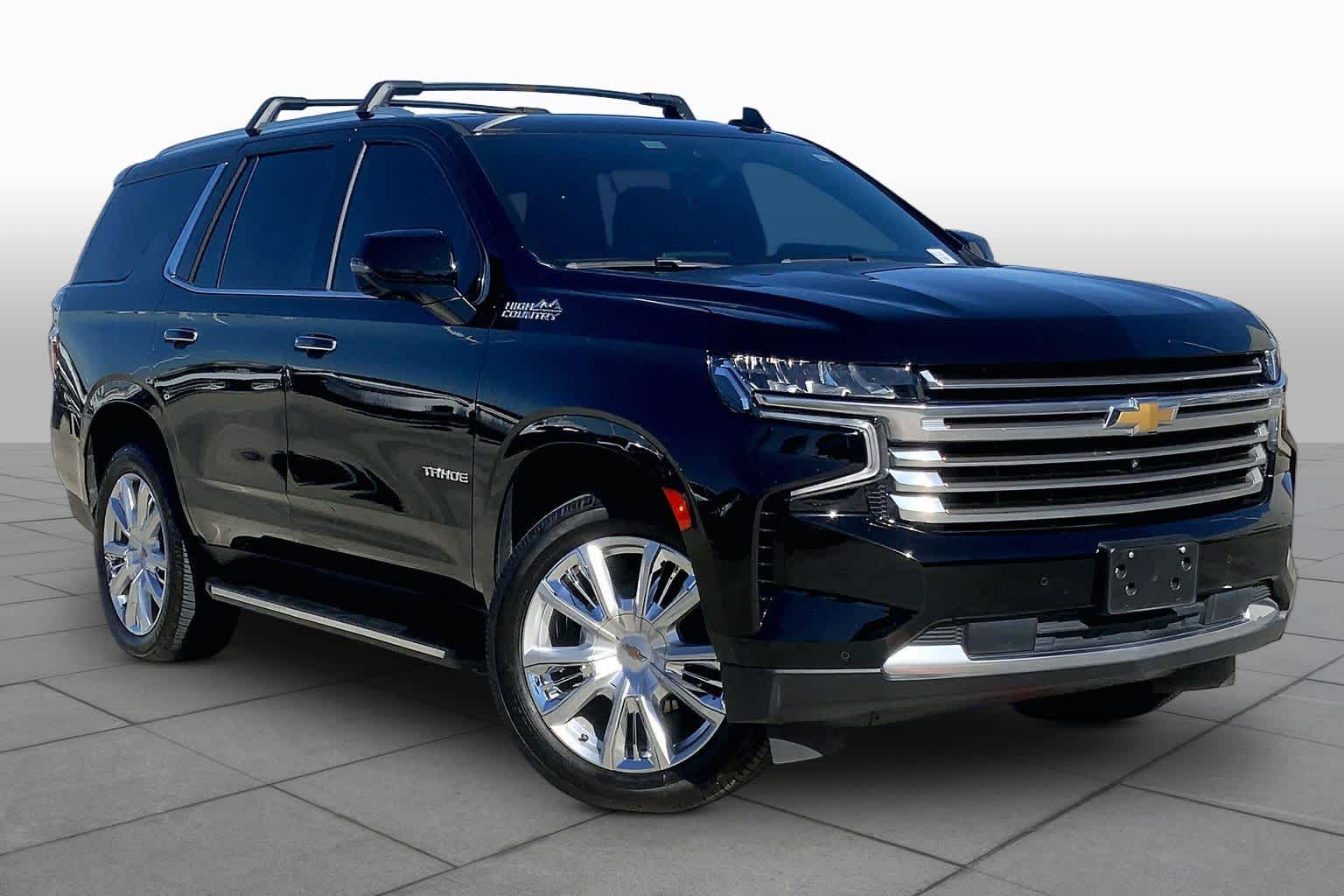 2022 Chevrolet Tahoe High Country Black at Tomball Chrysler Dodge Jeep Ram