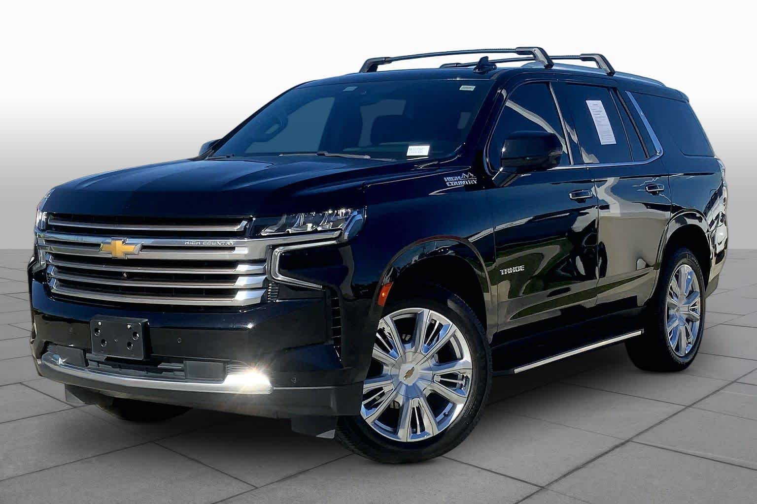 2022 Chevrolet Tahoe High Country Black at Tomball Chrysler Dodge Jeep Ram
