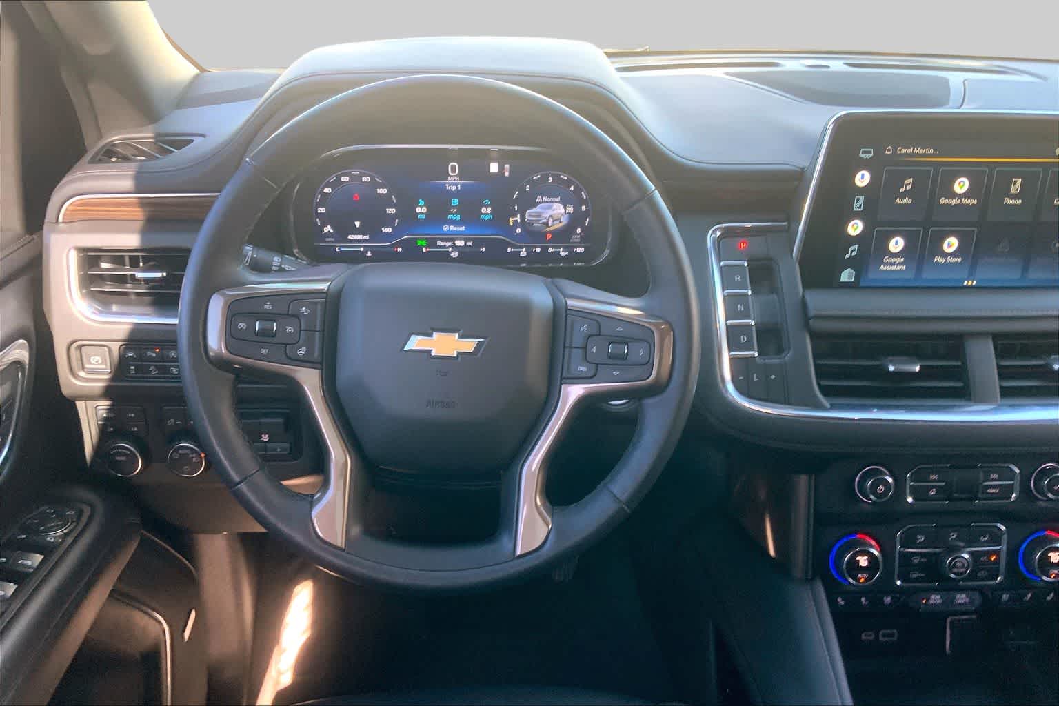2022 Chevrolet Tahoe High Country Black at Davis Chevrolet
