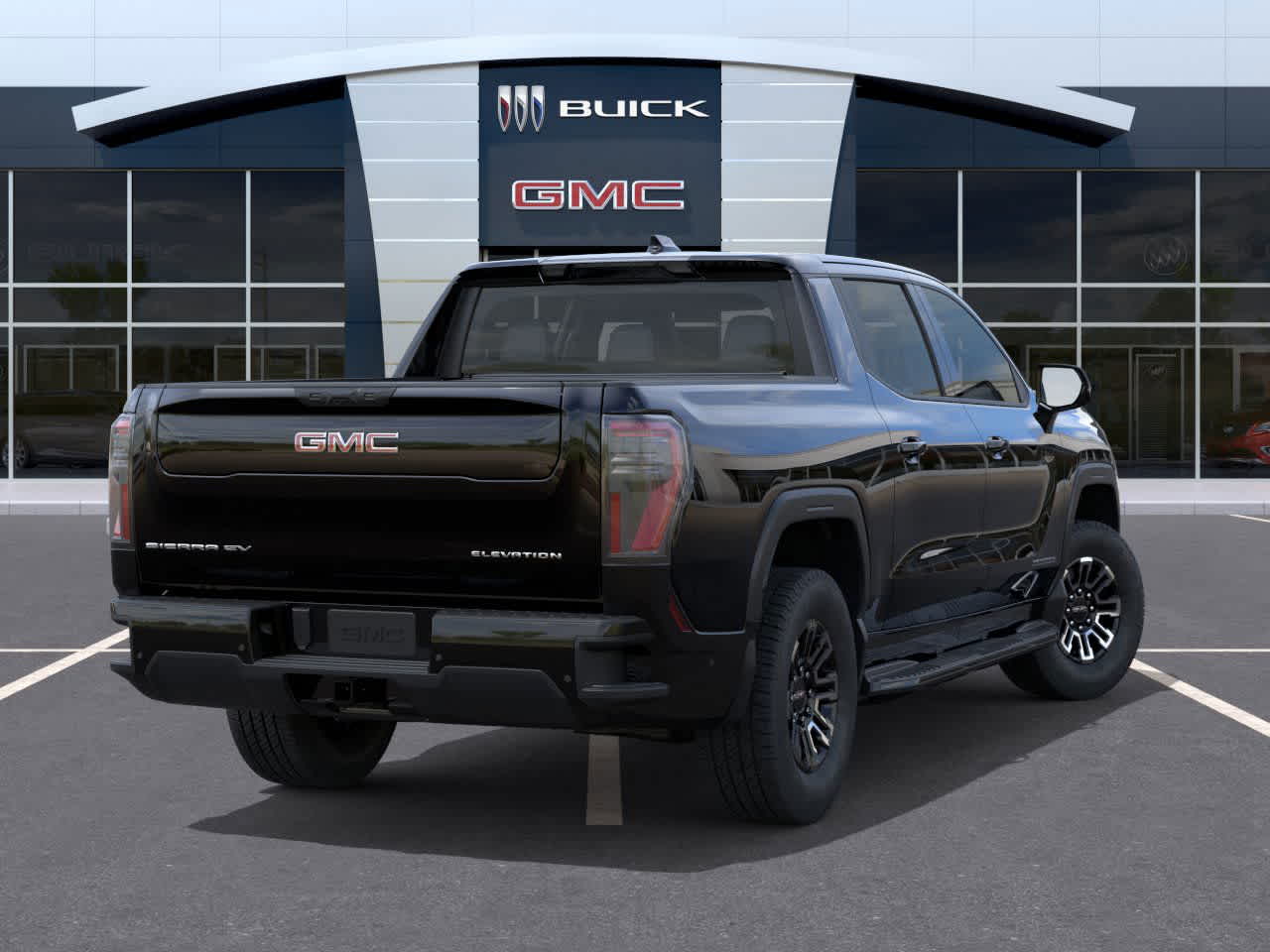 2026 GMC Sierra EV Standard Range Elevation Onyx Black at Group 1 GMC Buick South