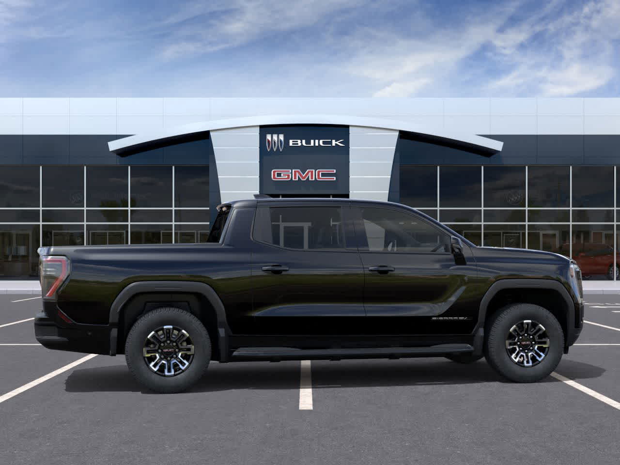 2026 GMC Sierra EV Standard Range Elevation Onyx Black at Group 1 GMC Buick South