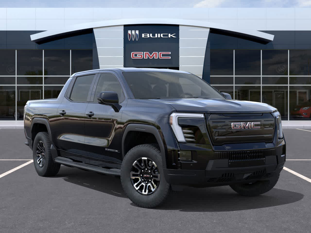 2026 GMC Sierra EV Standard Range Elevation Onyx Black at Group 1 GMC Buick South