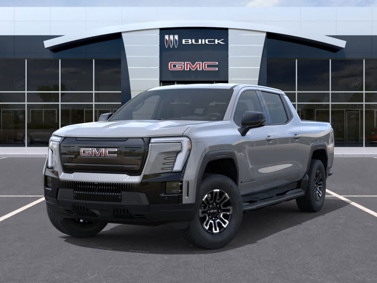 2026 GMC Sierra EV Standard Range Elevation Thunderstorm Gray at Group 1 GMC Buick South