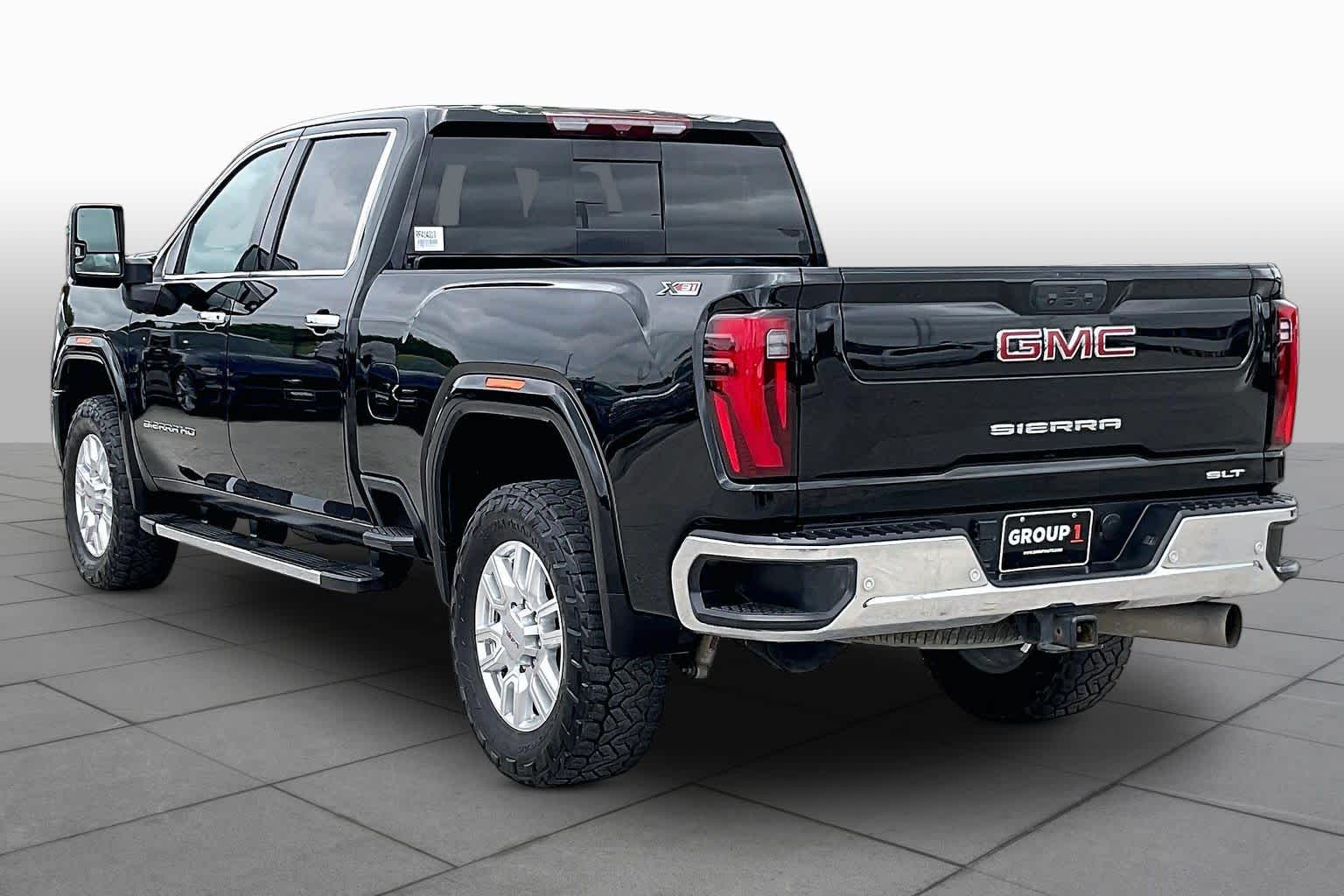 2024 GMC Sierra 2500HD SLT Onyx Black at AutoNation Toyota Gulf Fwy