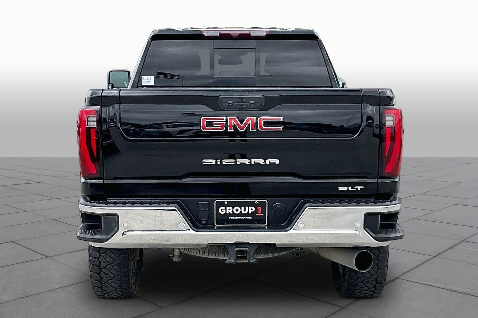 2024 GMC Sierra 2500HD SLT Onyx Black at AutoNation Toyota Gulf Fwy