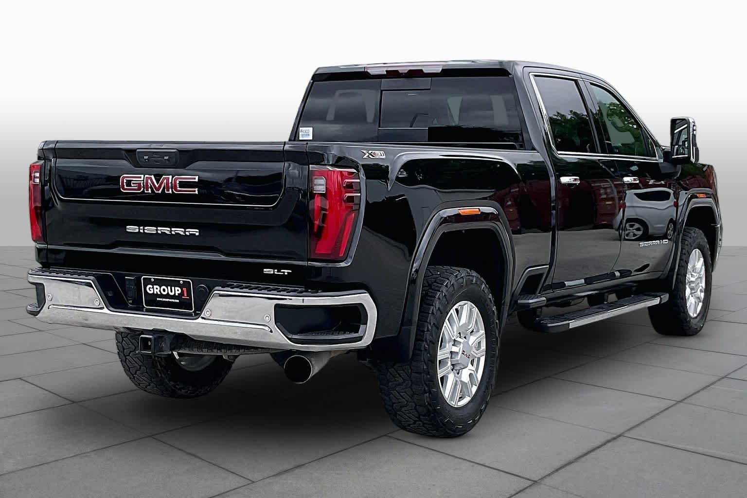 2024 GMC Sierra 2500HD SLT Onyx Black at AutoNation Toyota Gulf Fwy