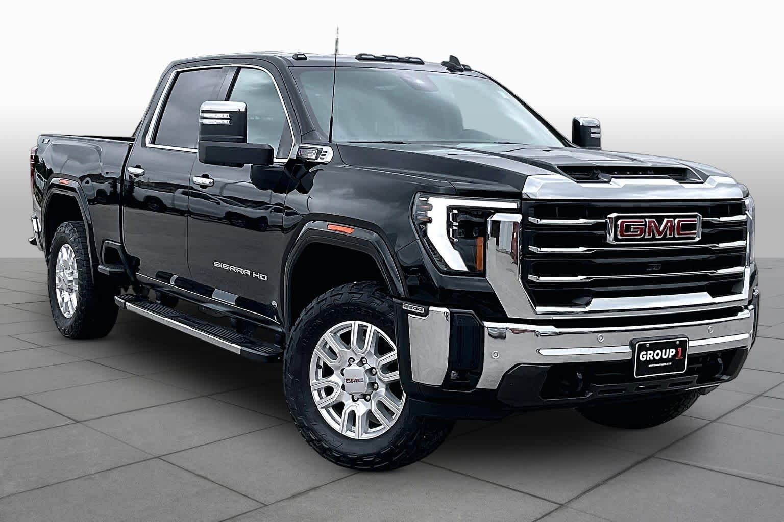 2024 GMC Sierra 2500HD SLT Onyx Black at AutoNation Toyota Gulf Fwy