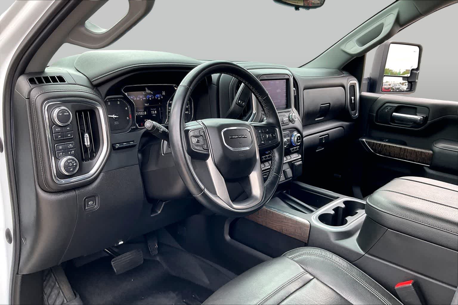 2023 GMC Sierra 2500HD Denali Summit White at AutoNation Toyota Gulf Fwy
