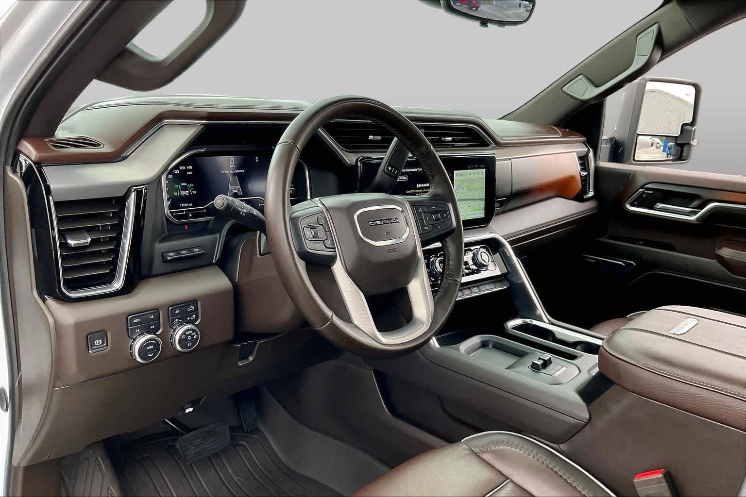2024 GMC Sierra 2500HD Denali White Frost Tricoat at Group 1 GMC Buick South