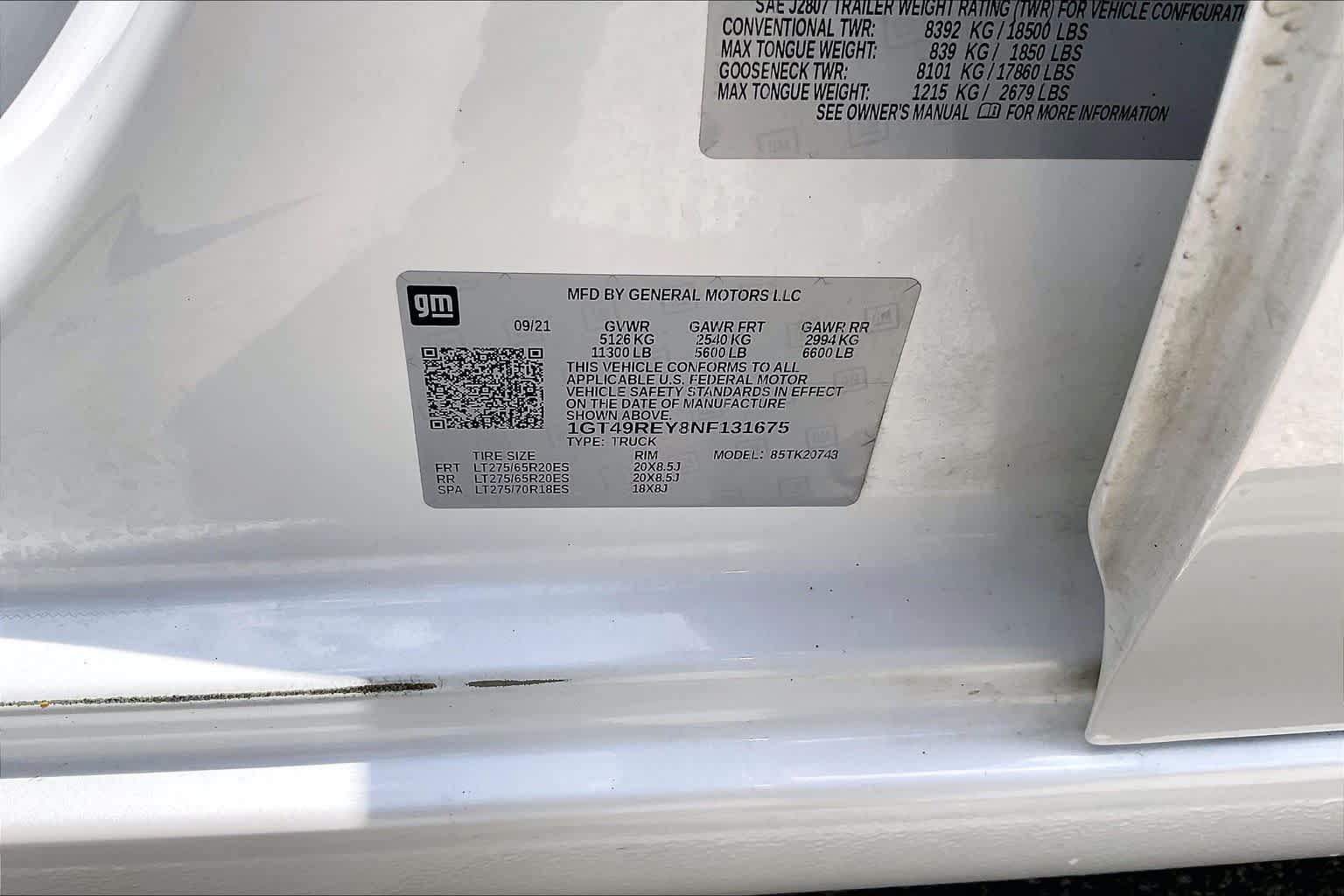 2022 GMC Sierra 2500HD Denali White Frost Tricoat at Honda of Clear Lake