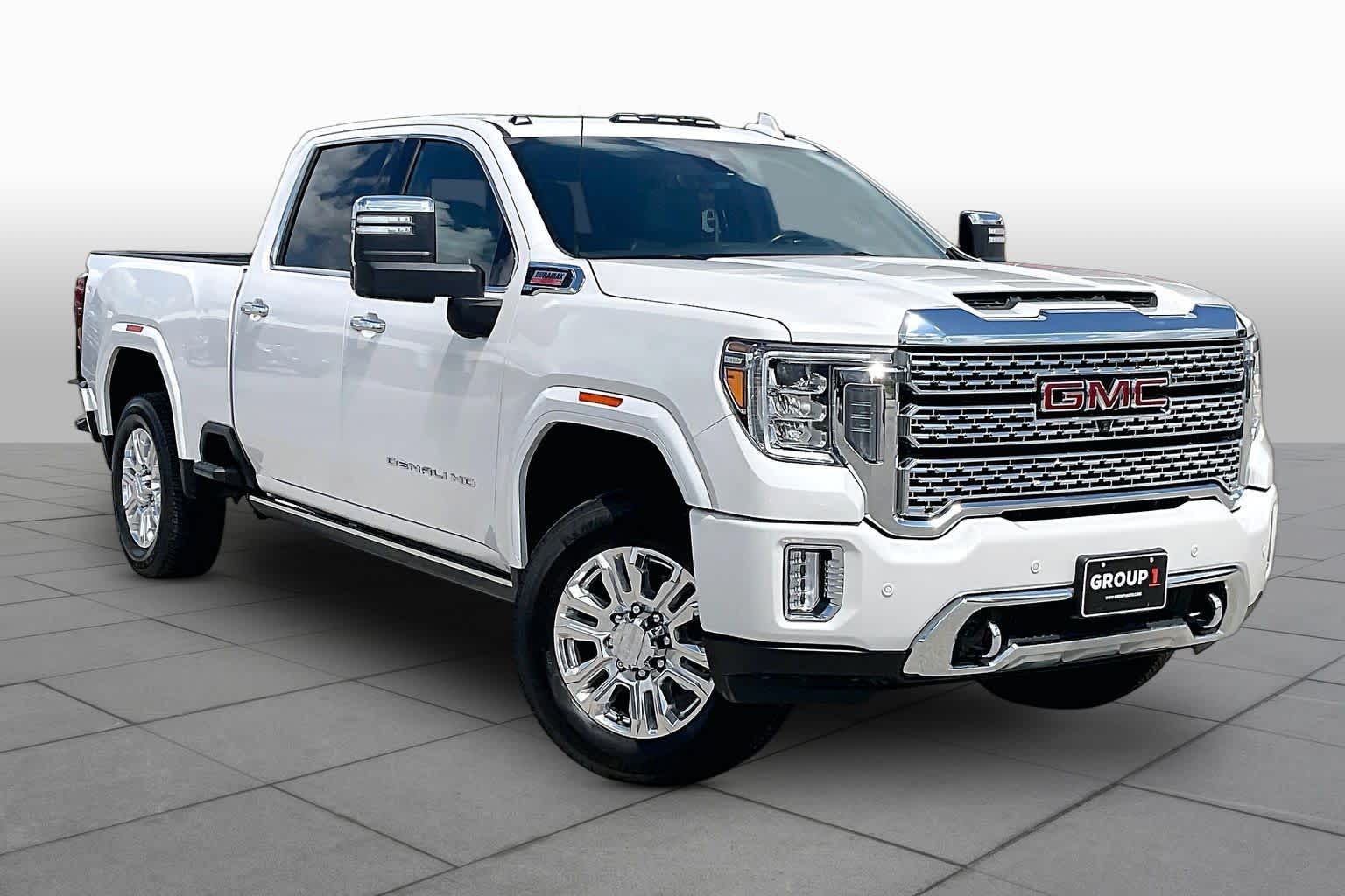 2023 GMC Sierra 2500HD Denali White Frost Tricoat at HGreg Houston