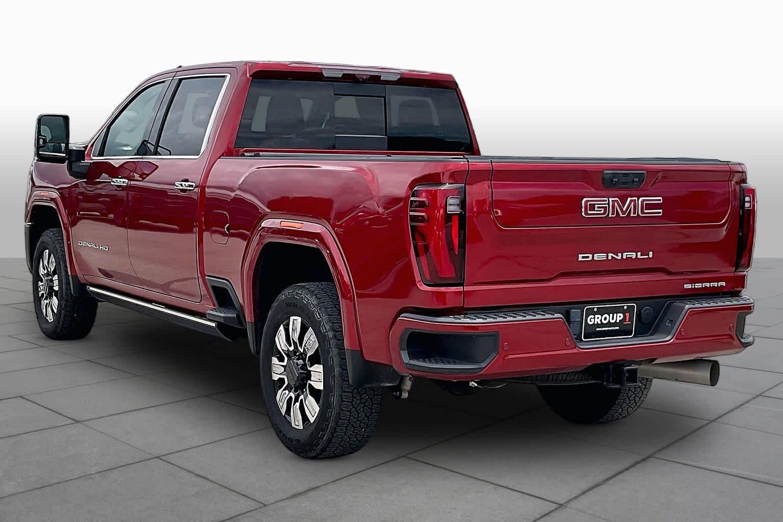 2024 GMC Sierra 3500HD Denali Volcanic Red Tintcoat at Group 1 GMC Buick South
