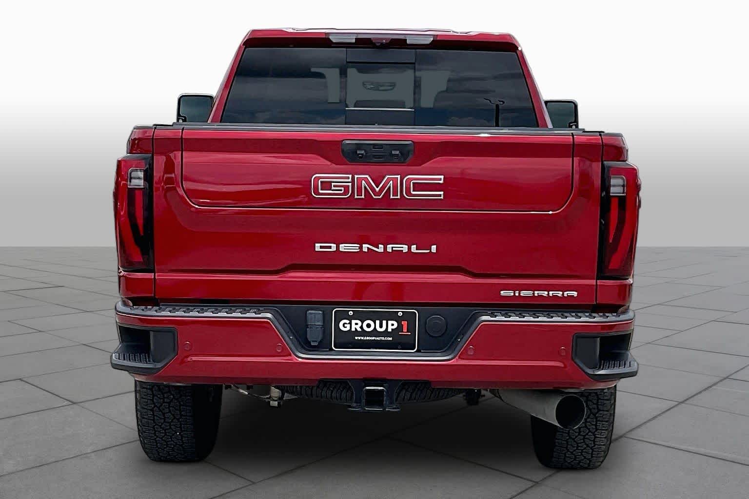 2024 GMC Sierra 3500HD Denali Volcanic Red Tintcoat at Group 1 GMC Buick South