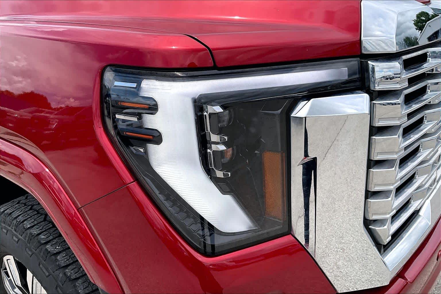 2024 GMC Sierra 3500HD Denali Volcanic Red Tintcoat at Group 1 GMC Buick South