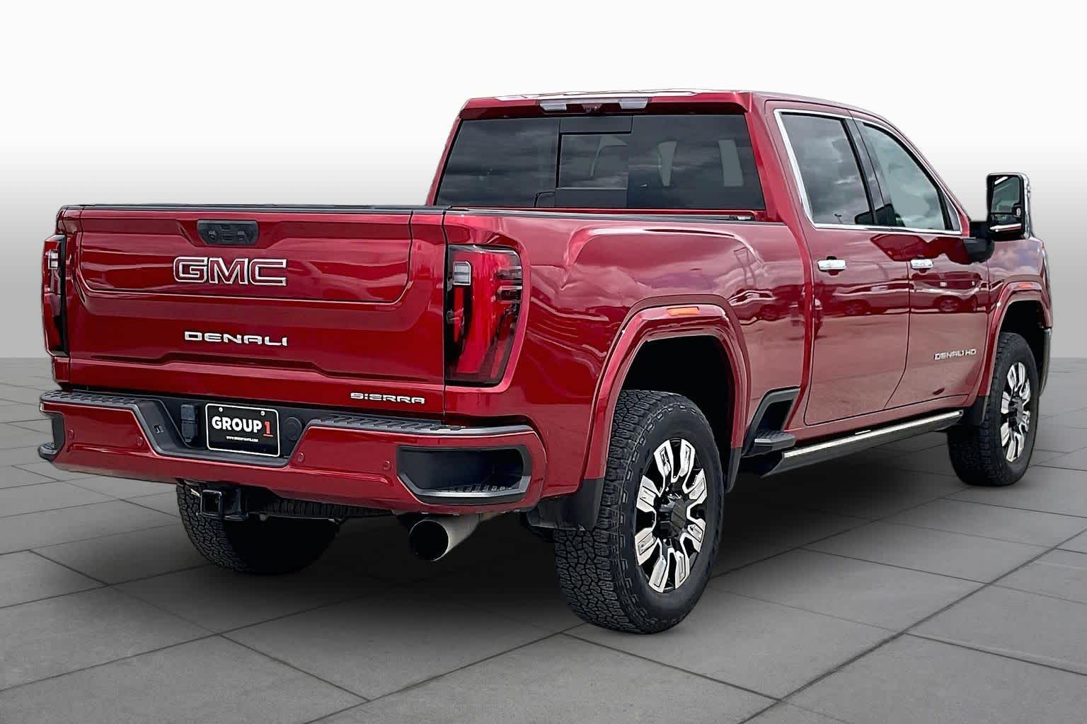 2024 GMC Sierra 3500HD Denali Volcanic Red Tintcoat at Group 1 GMC Buick South