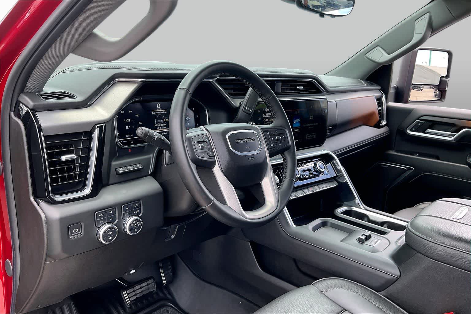 2024 GMC Sierra 3500HD Denali Volcanic Red Tintcoat at Group 1 GMC Buick South