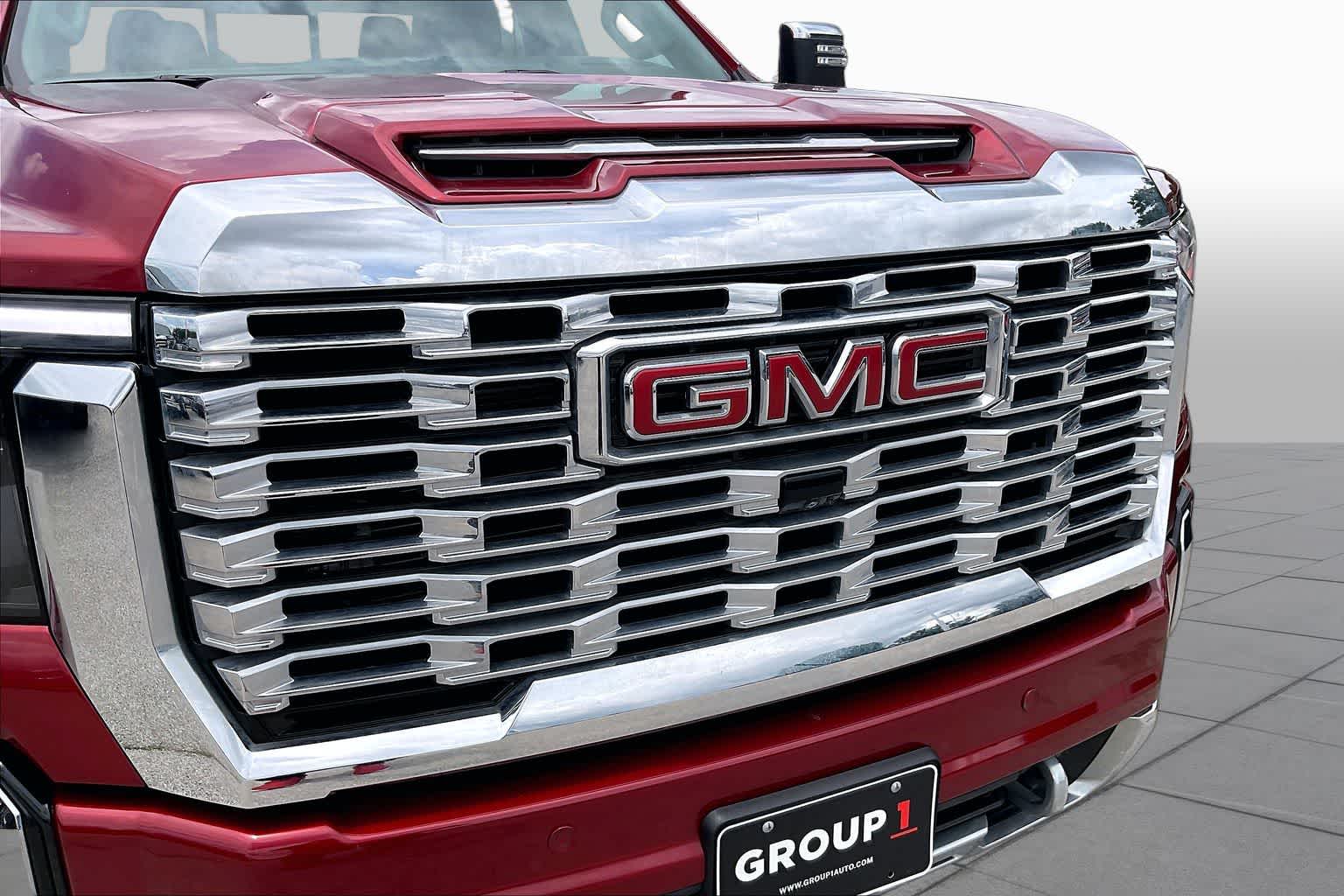 2024 GMC Sierra 3500HD Denali Volcanic Red Tintcoat at Group 1 GMC Buick South