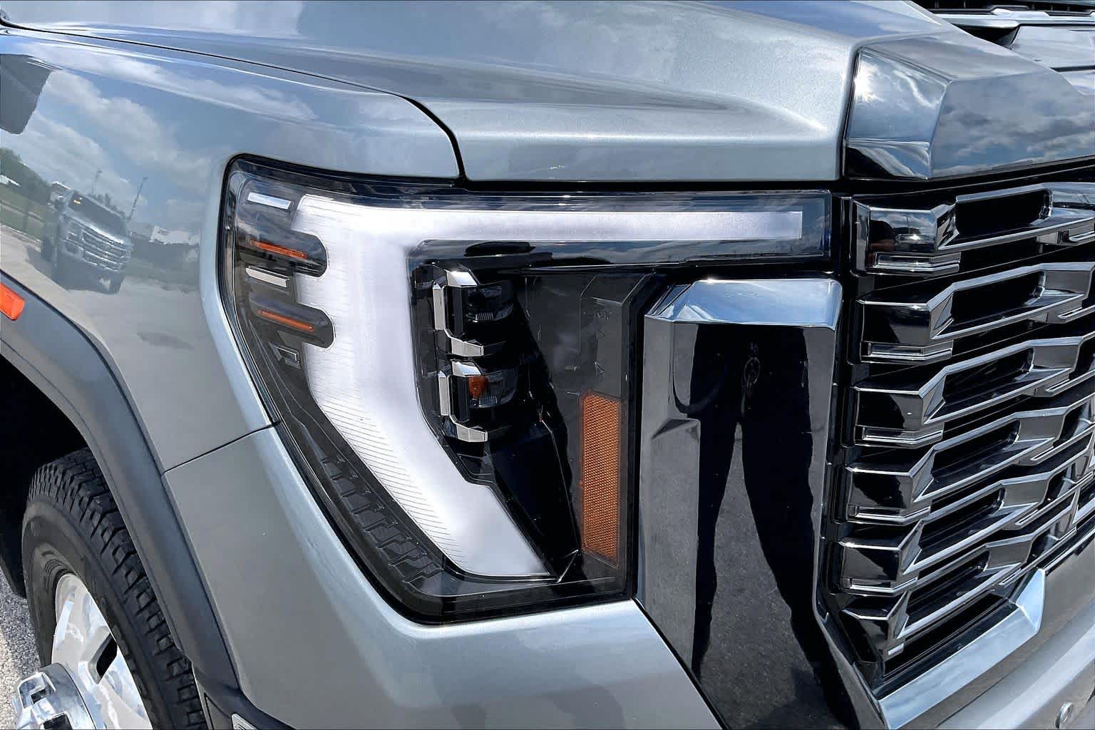 2024 GMC Sierra 3500HD Denali Ultimate Sterling Metallic at Texan GMC Buick