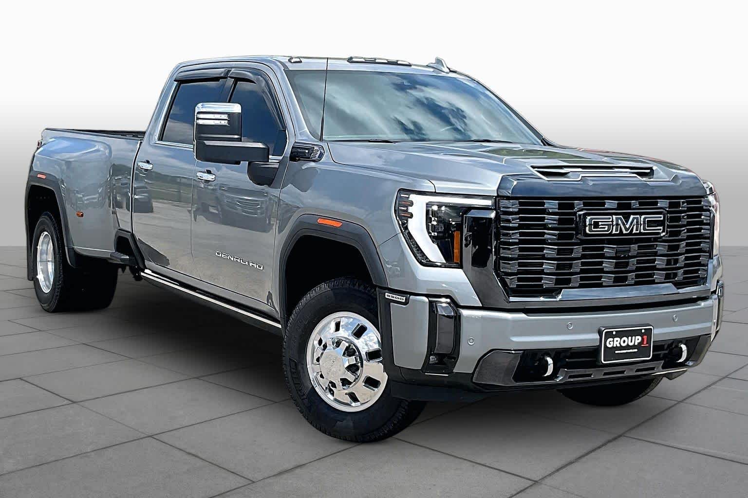 2024 GMC Sierra 3500HD Denali Ultimate Sterling Metallic at Texan GMC Buick
