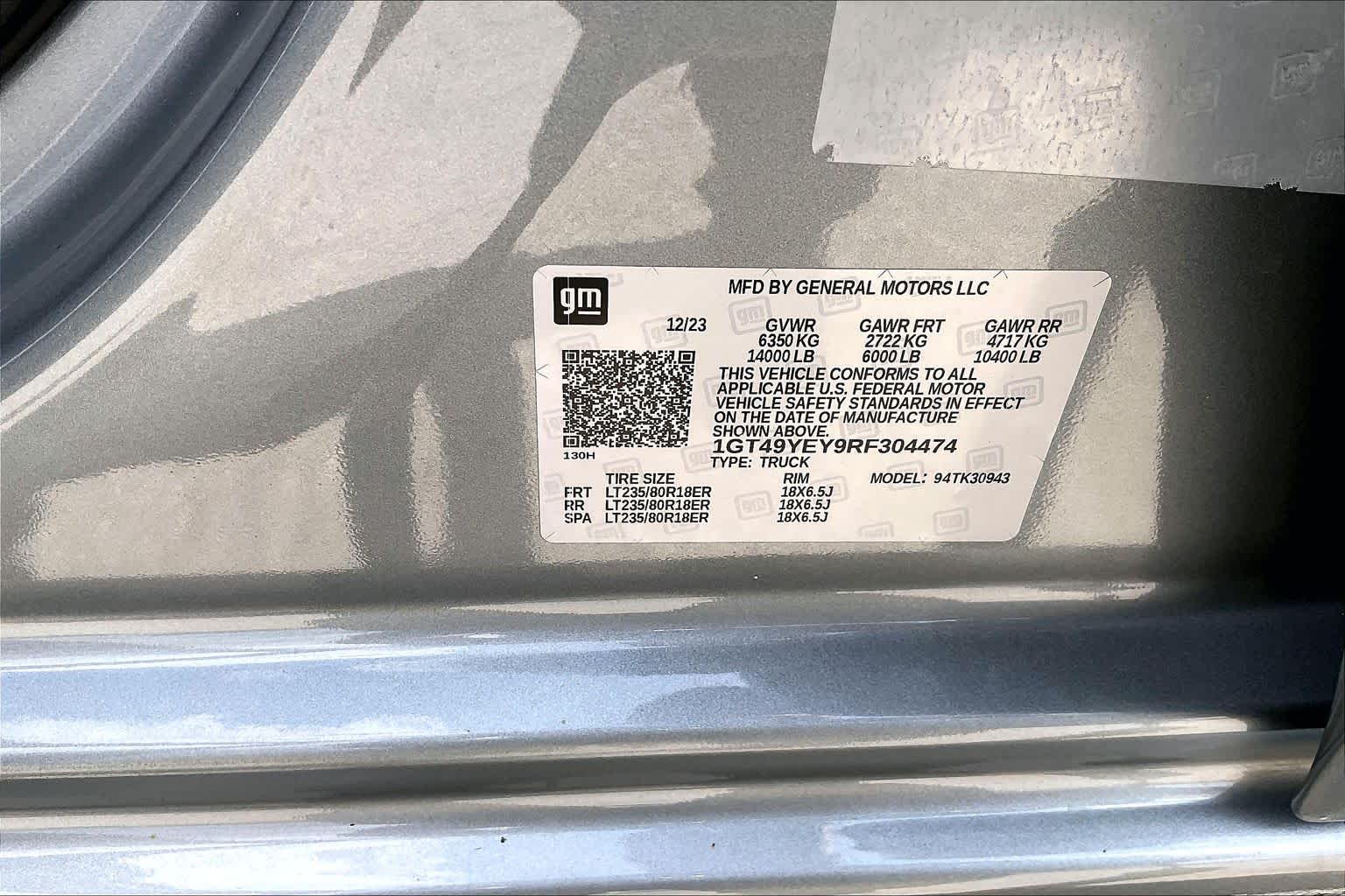 2024 GMC Sierra 3500HD Denali Ultimate Sterling Metallic at Texan GMC Buick