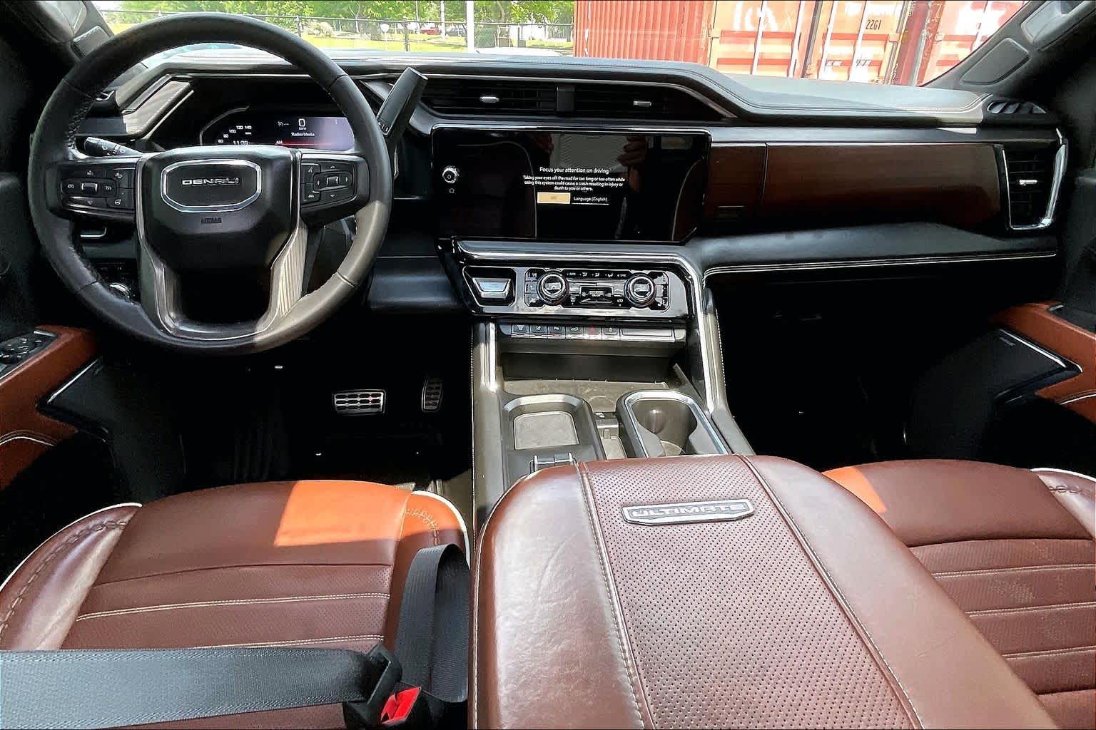 2024 GMC Sierra 3500HD Denali Ultimate Sterling Metallic at Texan GMC Buick