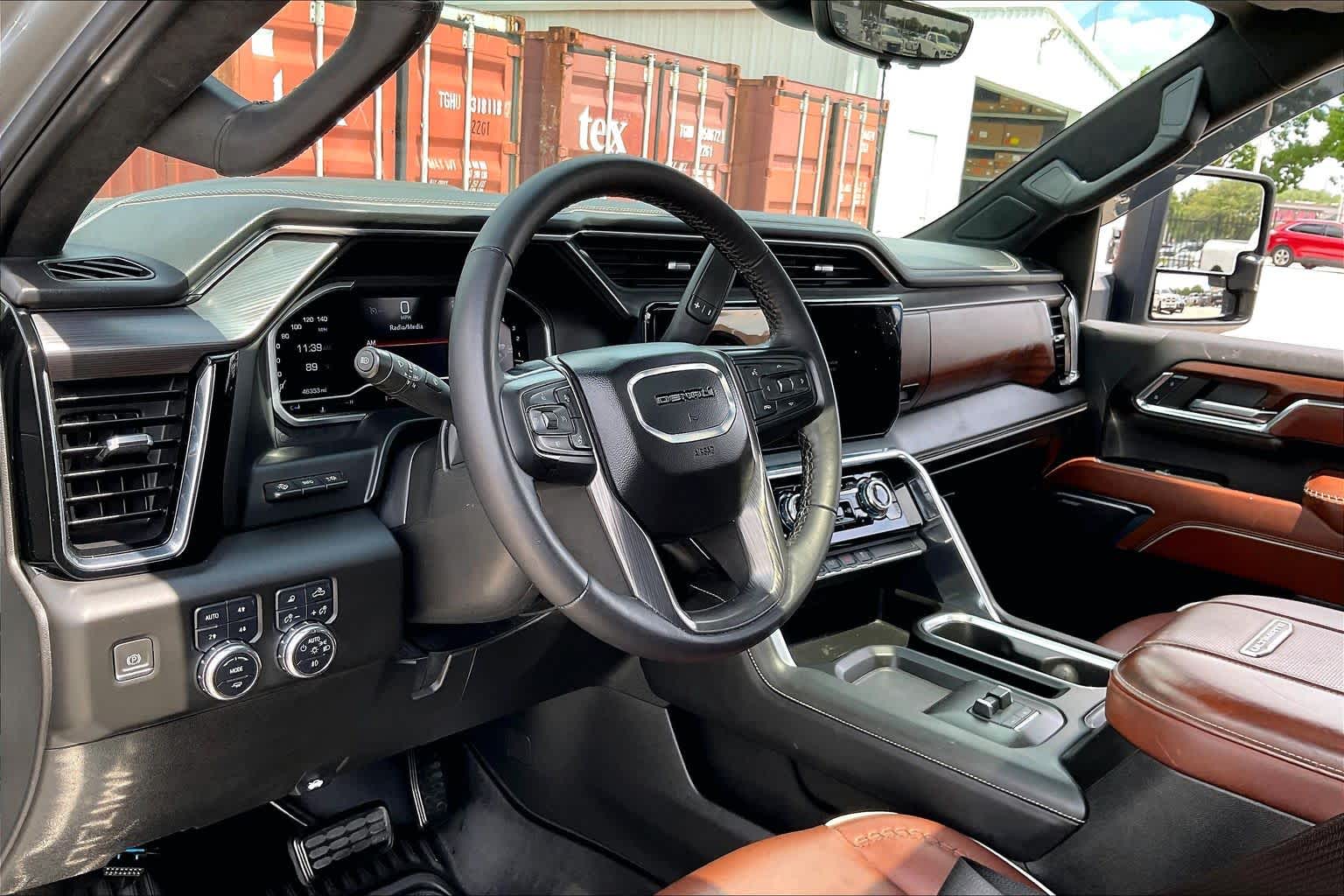 2024 GMC Sierra 3500HD Denali Ultimate Sterling Metallic at Texan GMC Buick