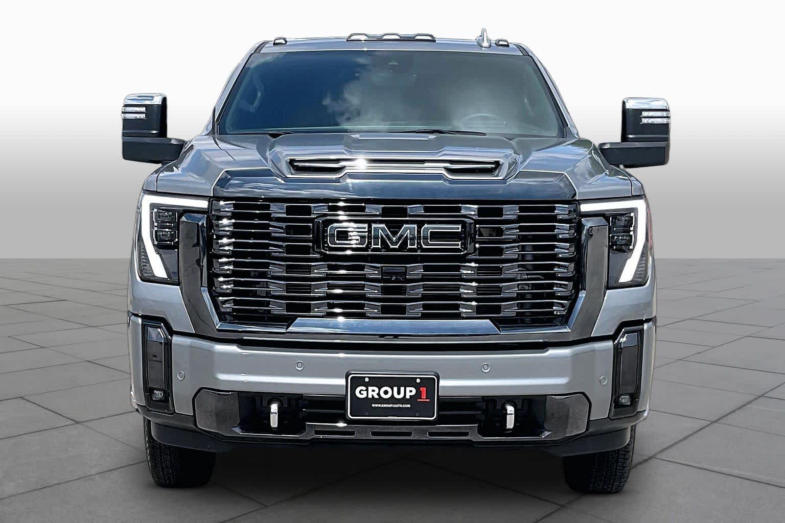 2024 GMC Sierra 3500HD Denali Ultimate Sterling Metallic at Texan GMC Buick