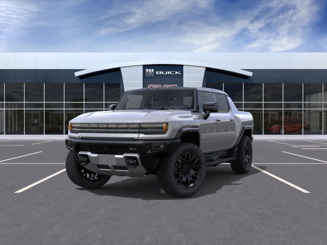 2026 GMC HUMMER EV Pickup 2X Meteorite Metallic (Gray) at Group 1 GMC Buick South