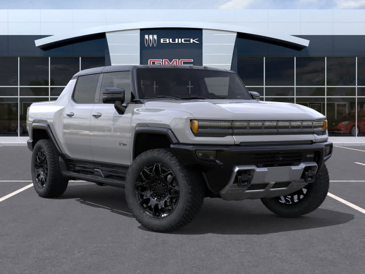 2026 GMC HUMMER EV Pickup 2X Meteorite Metallic (Gray) at Group 1 GMC Buick South