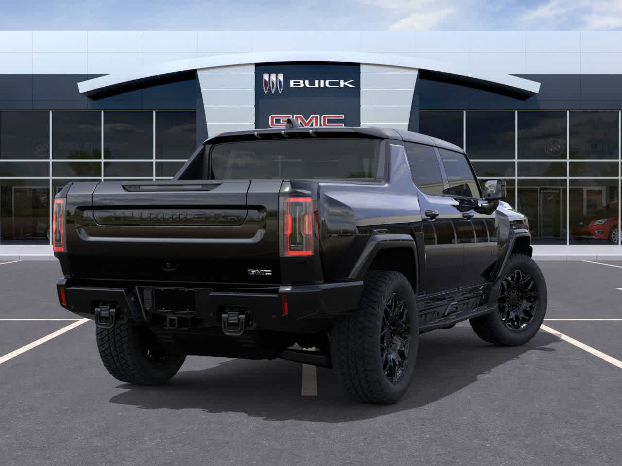 2026 GMC HUMMER EV Pickup 2X Void Black at Group 1 GMC Buick South