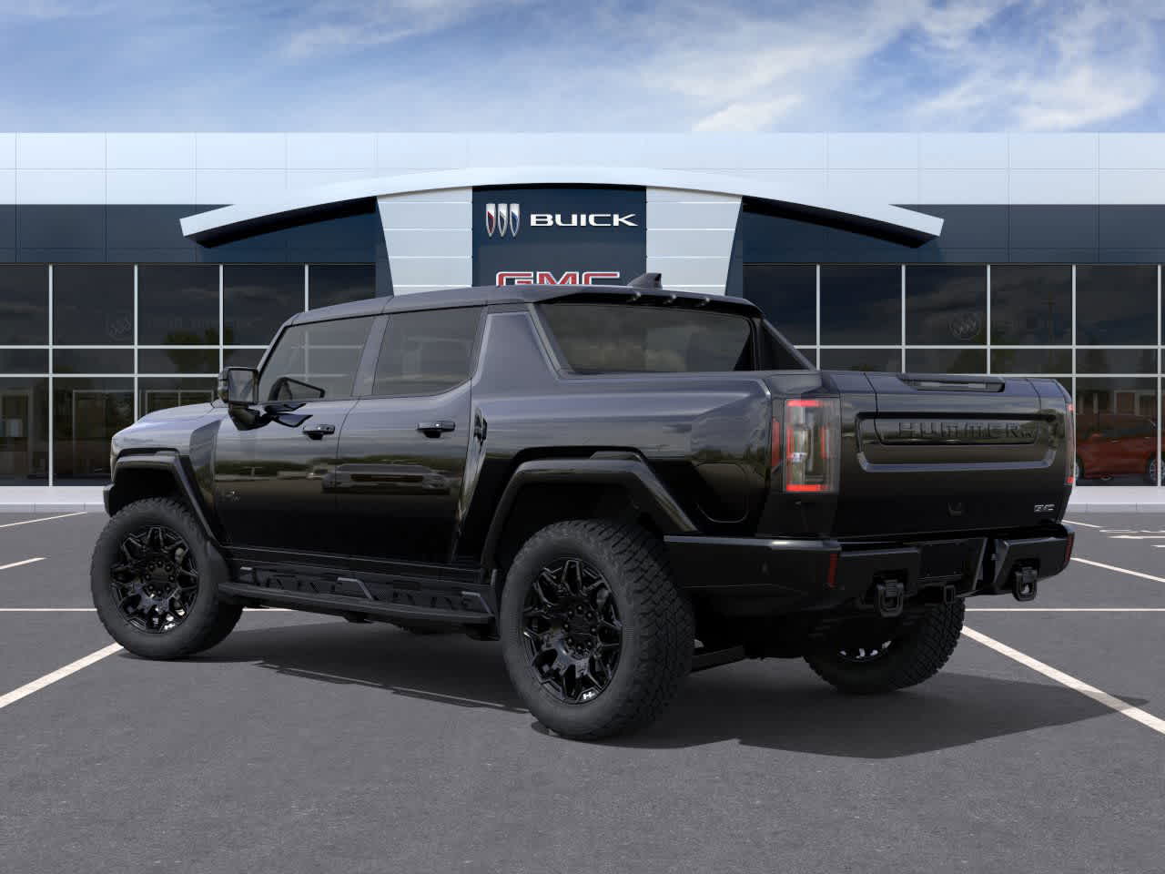 2026 GMC HUMMER EV Pickup 2X Void Black at Group 1 GMC Buick South