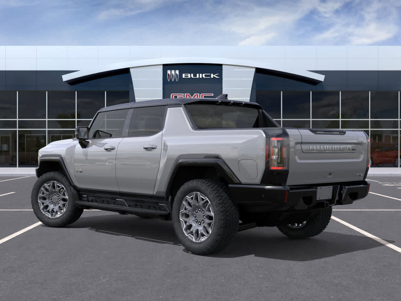 2026 GMC HUMMER EV Pickup 3X Meteorite Metallic (Gray) at Group 1 GMC Buick South