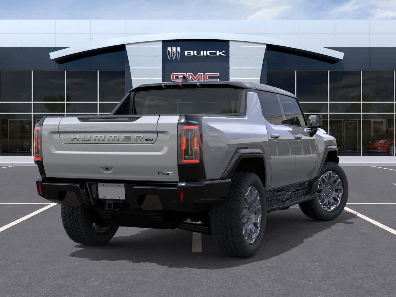 2026 GMC HUMMER EV Pickup 3X Meteorite Metallic (Gray) at Group 1 GMC Buick South
