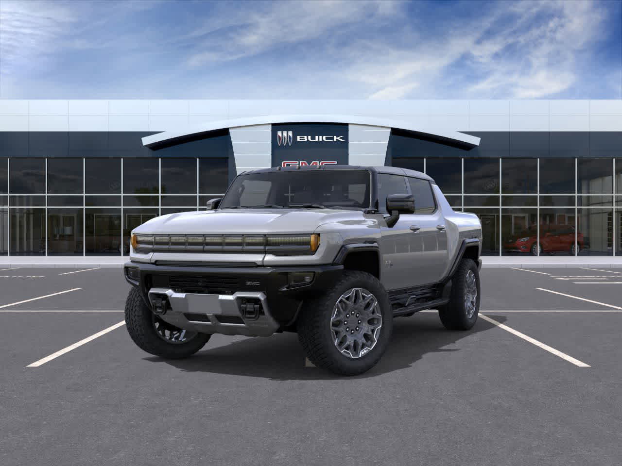 2026 GMC HUMMER EV Pickup 3X Meteorite Metallic (Gray) at Group 1 GMC Buick South