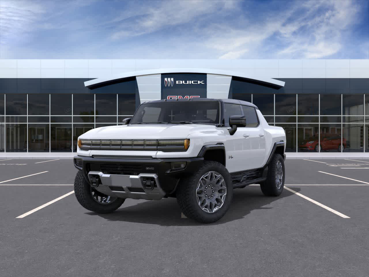 2026 GMC HUMMER EV Pickup 3X Interstellar White at Texan GMC Buick