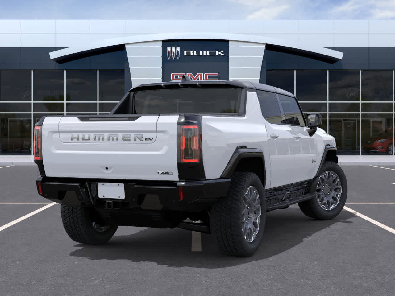 2026 GMC HUMMER EV Pickup 3X Interstellar White at Texan GMC Buick