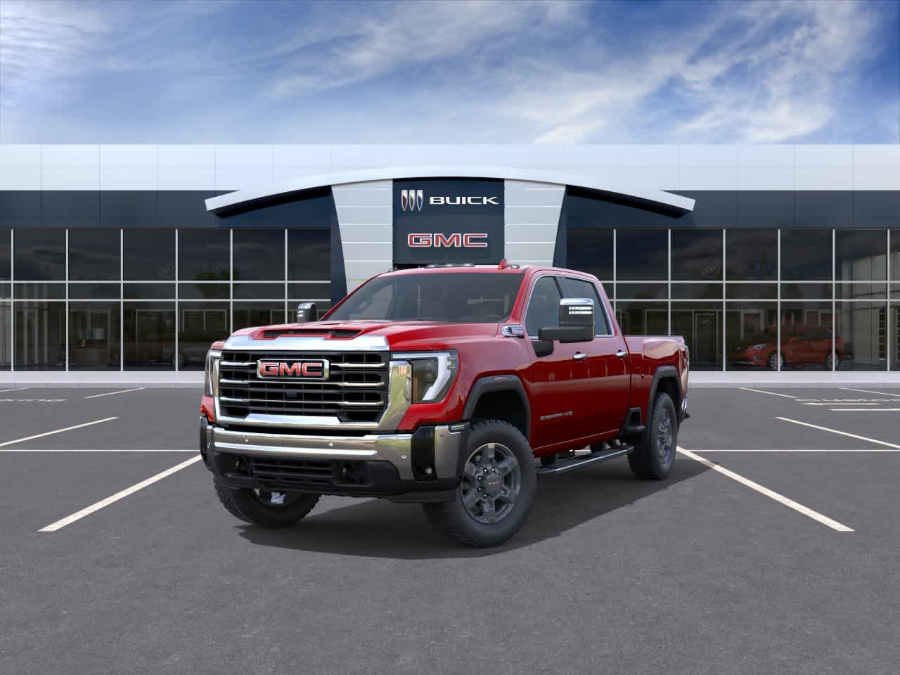New 2026 Volcanic Red Tintcoat GMC SLT image 8