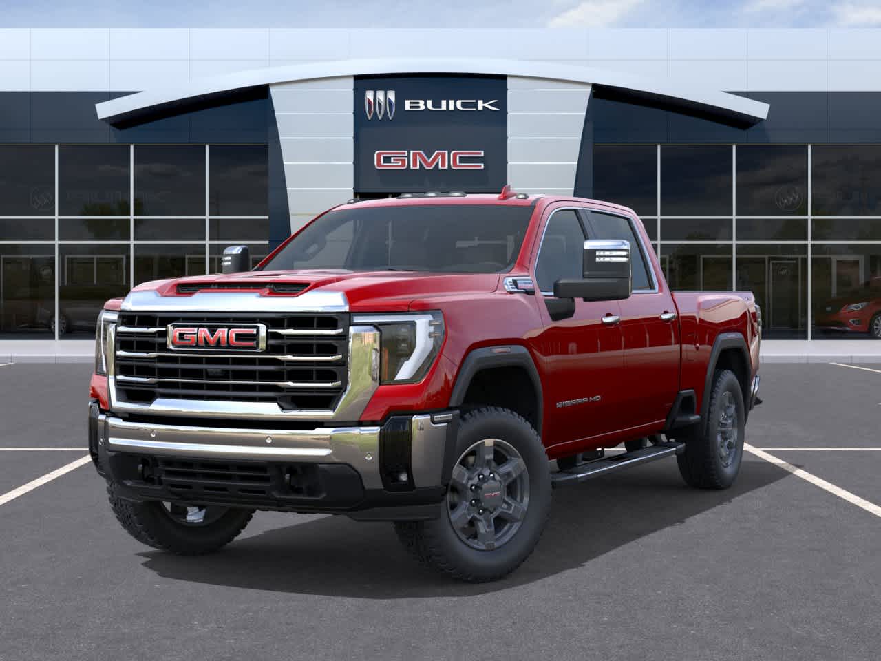 New 2026 Volcanic Red Tintcoat GMC SLT image 6
