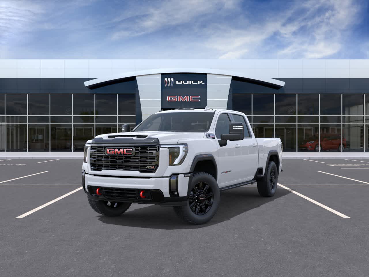 2026 GMC Sierra 2500HD AT4 Summit White at Group 1 GMC Buick South