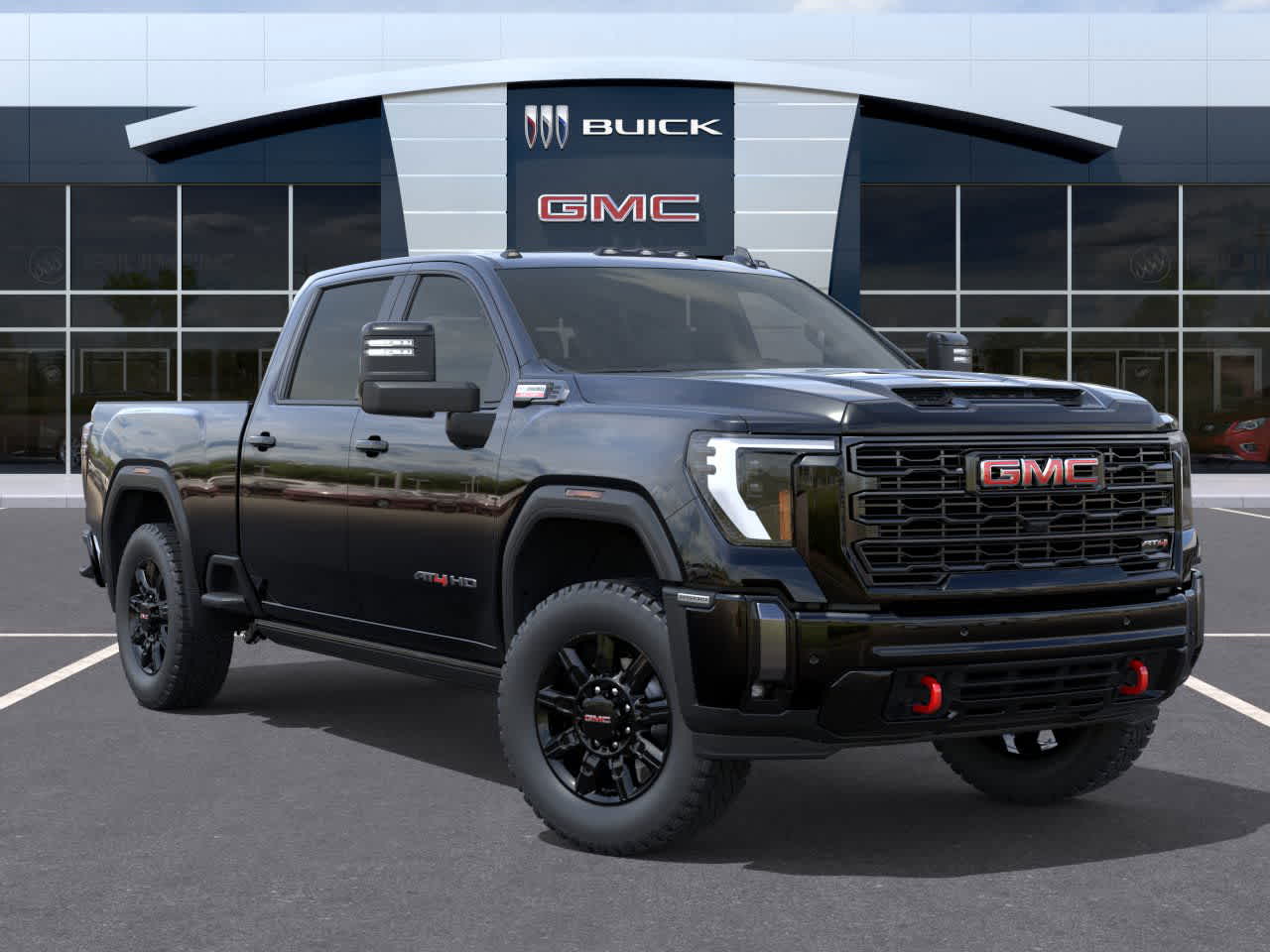 2026 GMC Sierra 2500HD AT4 Onyx Black at Texan GMC Buick
